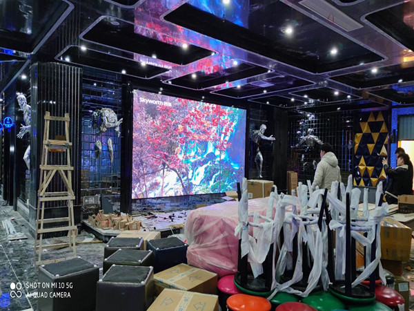 曲靖市室内P2.5全彩显示屏